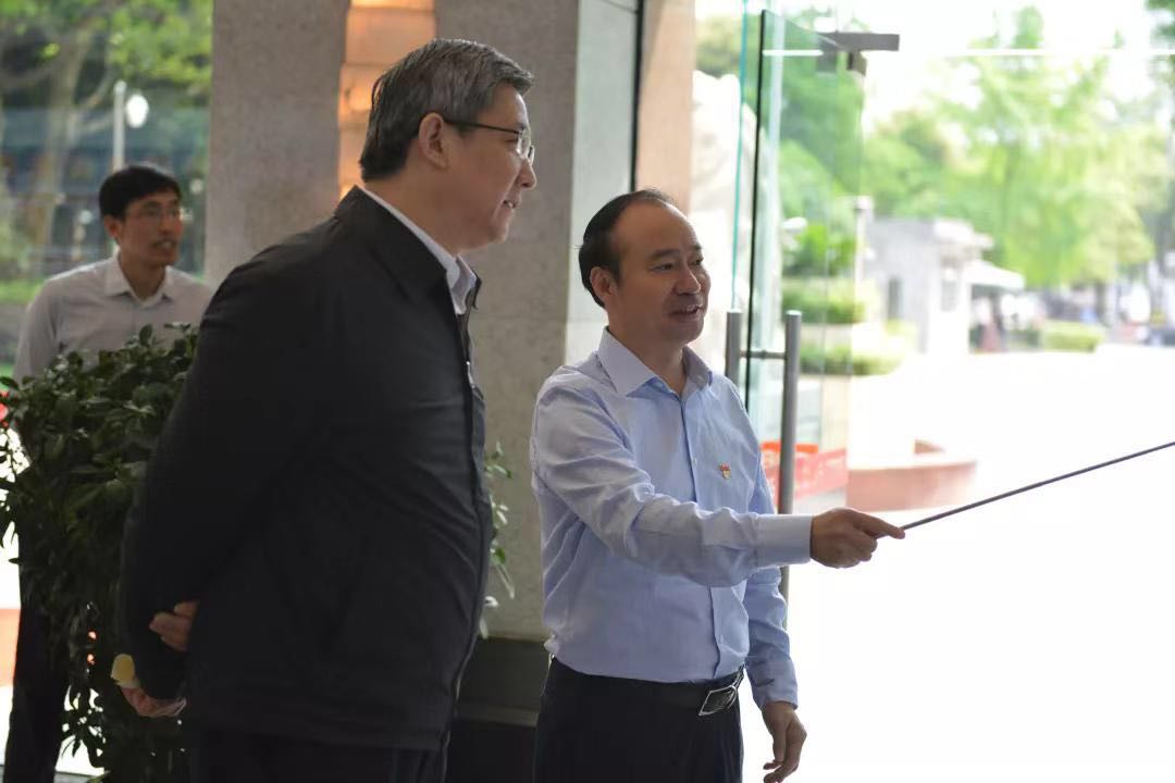 中组部组织二局领导调研公司党建工作