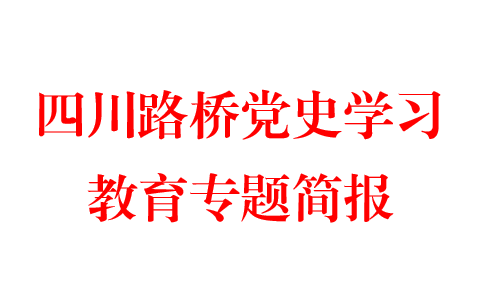 四川路桥深入开展党史学习教育推动重点工程建设再提速